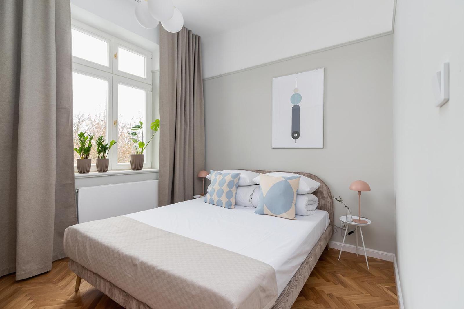 Apartment 2 - Bedroom With Balcony - Rejtana 10 Krakow